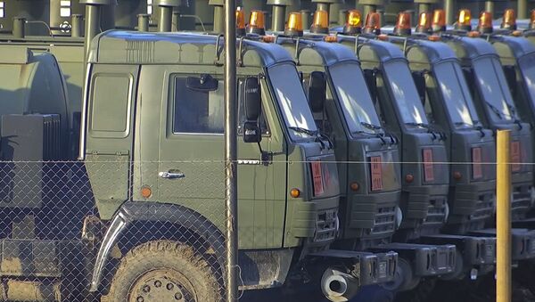 В Карабахе развернут полевой автопарк для техники российского миротворческого контингента - Sputnik Արմենիա