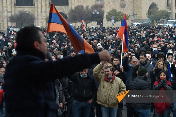 Հայրենիքի փրկության շարժման հանրահավաքը Երևանում. 22 դեկտեմբերի, 2020 - Sputnik Արմենիա
