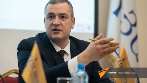 Тигран Уриханян на внеочередном съезде партии Альянс (26 декабря 2020). Еревaн - Sputnik Армения