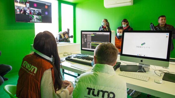 Центр ТУМО Box открылся в Тавушской области Армении (28 декабря 2020). Берд - Sputnik Армения
