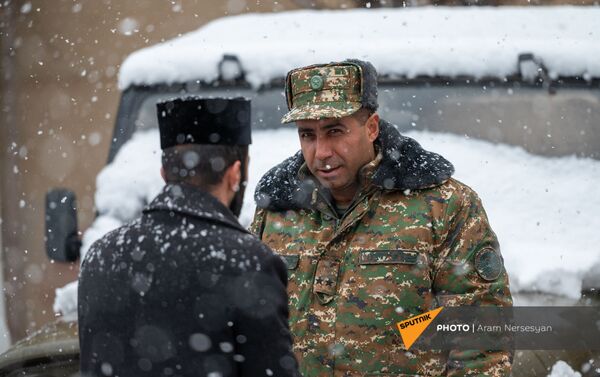 Будни артиллерийского полка, защищающего Карвачар в дни войны (17 декабря 2020). Варденис - Sputnik Армения