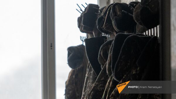 Будни артиллерийского полка, защищающего Карвачар в дни войны (17 декабря 2020). Варденис - Sputnik Արմենիա