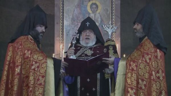 Ամենայն Հայոց Կաթողիկոսի խոսքը գերեվարվածների և անհայտ կորածների համար աղոթքի արարողության ընթացքին - Sputnik Արմենիա