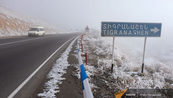 Село Тигранашен (11 января 2021). Араратская область - Sputnik Армения