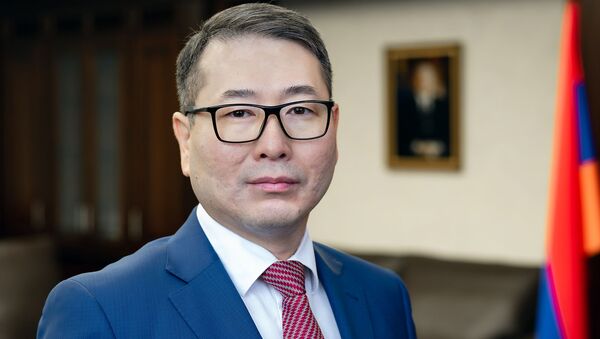 Член Коллегии по конкуренции и антимонопольному регулированию ЕЭК Арман Шаккалиев - Sputnik Армения