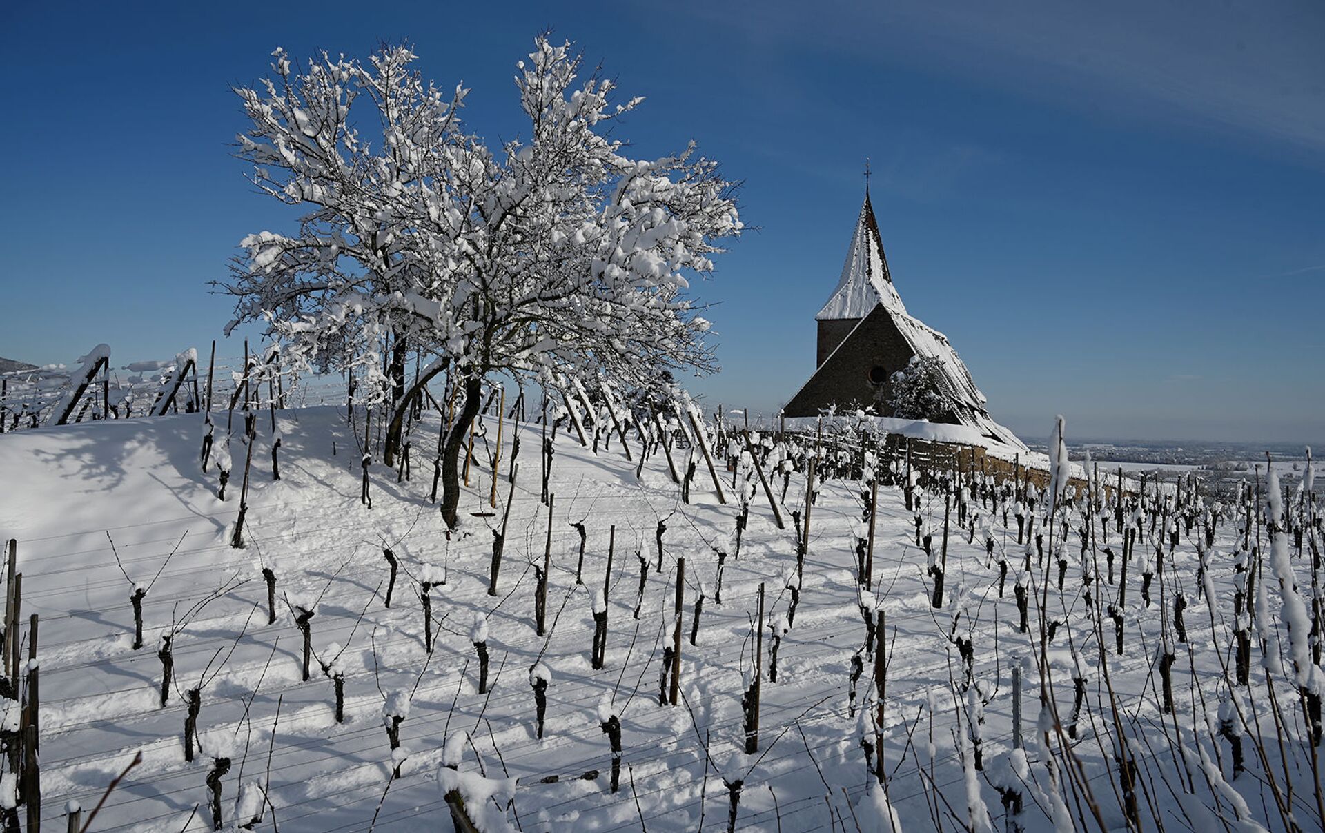 Франция Зимой Фото