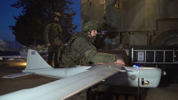 Российские военнослужащие готовятся к работе в совместном Российско-Турецком центре по контролю за прекращением огня - Sputnik Արմենիա