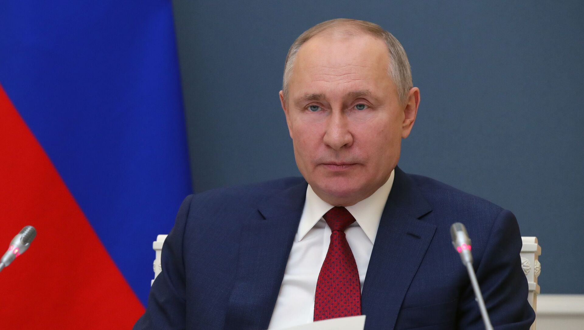 Президент РФ В. Путин выступил на сессии онлайн-форума Давосская повестка дня 2021 - Sputnik Армения, 1920, 21.05.2021