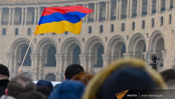Митинг оппозиции на площади Республики (28 января 2021). Еревaн - Sputnik Արմենիա