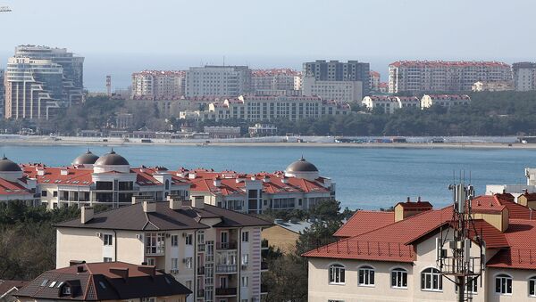 Вид на город-курорт Геленджик - Sputnik Արմենիա