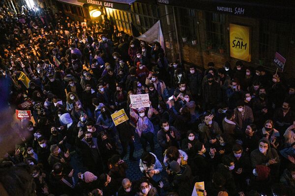 Протесты на улицах Стамбула - Sputnik Армения