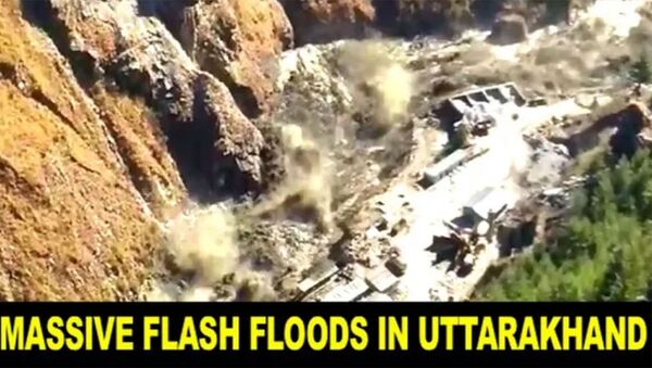 Массовые наводнения в Уттаракханде из-за схода ледника - Sputnik Армения