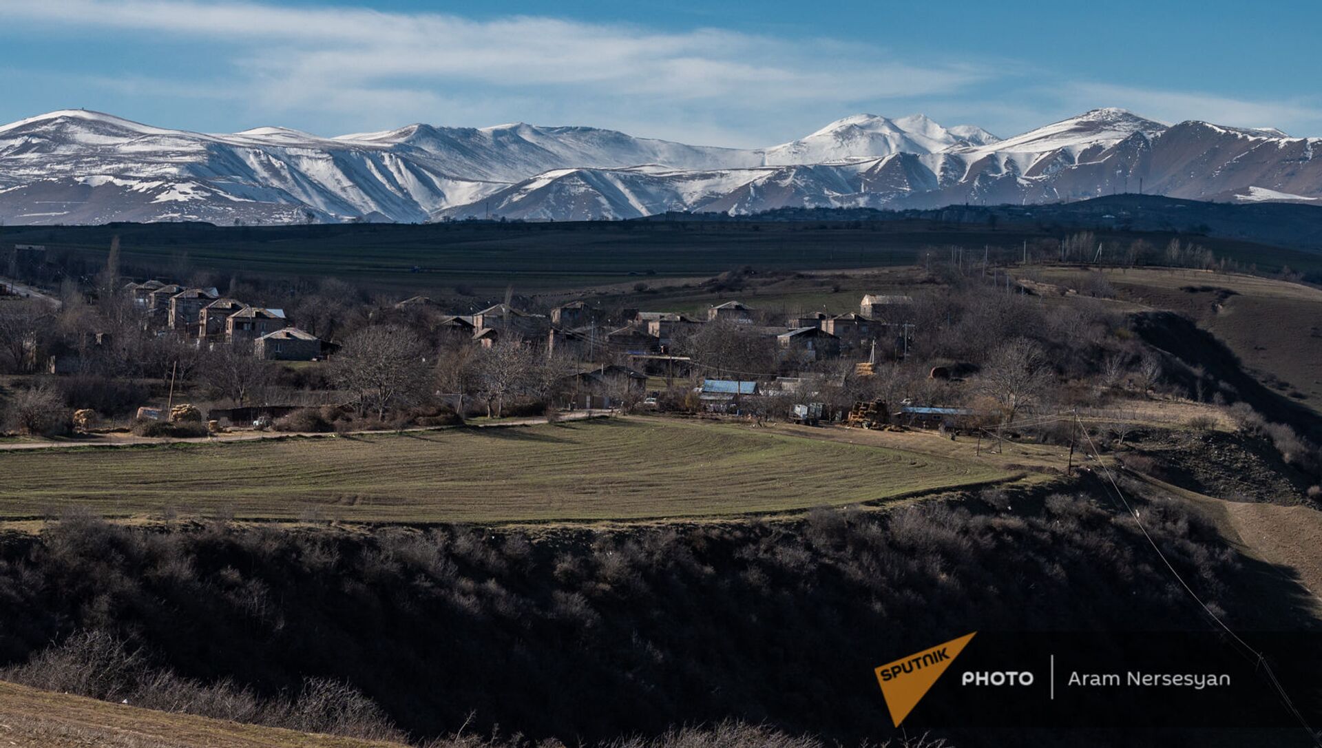 Вид на село Неркин Хндзореск, Сюник - Sputnik Армения, 1920, 12.02.2021