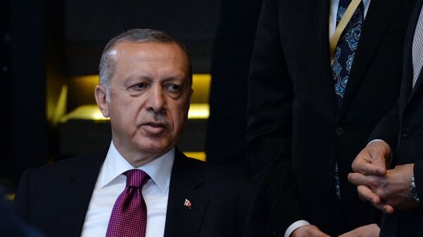 Президент Турции Реджеп Тайип Эрдоган  - Sputnik Արմենիա