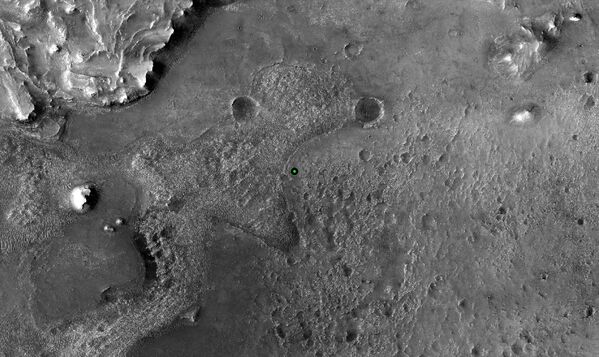 NASA's Perseverance Mars Rover-ի վայրէջքի տեղը Մարսի վրա։ - Sputnik Արմենիա