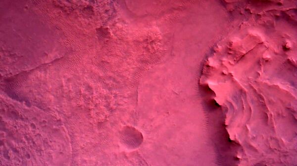 Фотографии, снятые исследовательским аппаратом NASA's Perseverance Mars Rover с помощью камеры Rover Down-Look Camera - Sputnik Армения