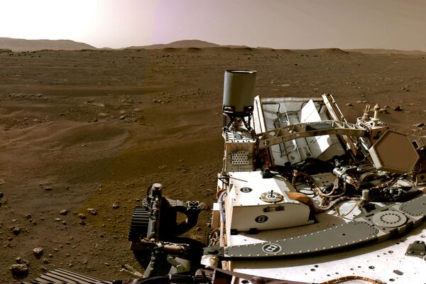 NASA's Perseverance Mars Rover-ի լուսանկարած համայնապատկերը։ - Sputnik Արմենիա