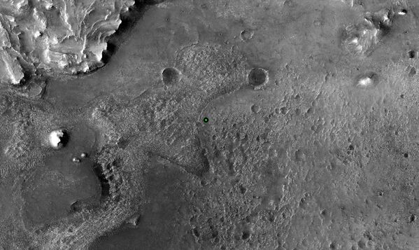 Место посадки NASA's Perseverance Mars Rover на Марсе Место посадки NASA's Perseverance Mars Rover на Марсе - Sputnik Армения