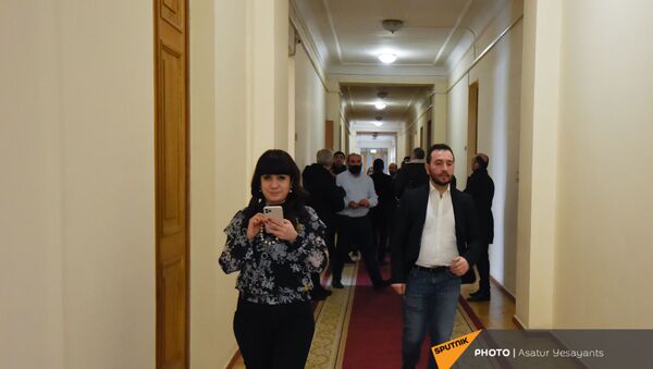 Ситуация в здании Парламента (25 февраля 2021). Еревaн Ситуация в здании Парламента (25 февраля 2021). Еревaн - Sputnik Армения