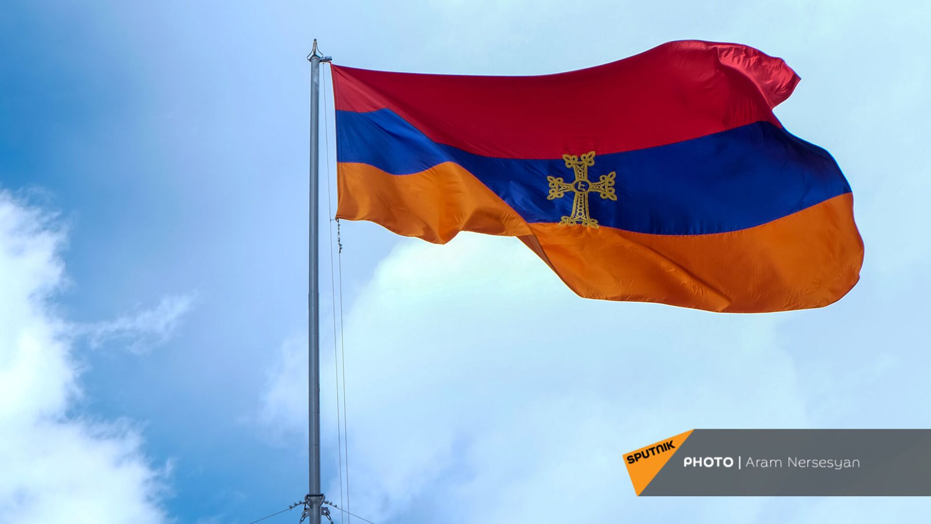 Церемония водружения государственного флага Армении в Шурнухе (7 марта 2021). Сюник - Sputnik Армения, 1920, 19.11.2021
