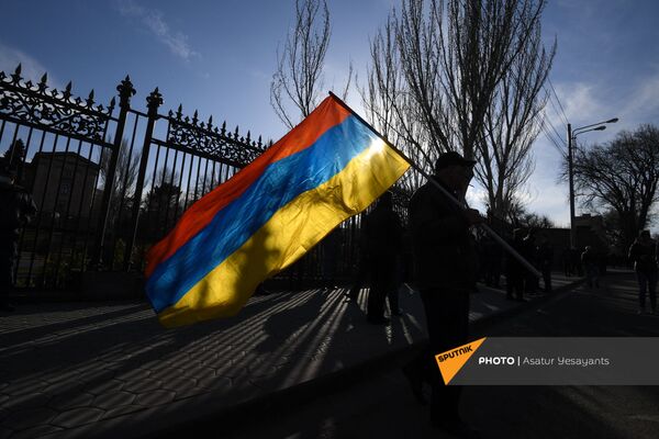 Митинг оппозиции (9 марта 2021). Еревaн Митинг оппозиции (9 марта 2021). Еревaн - Sputnik Армения