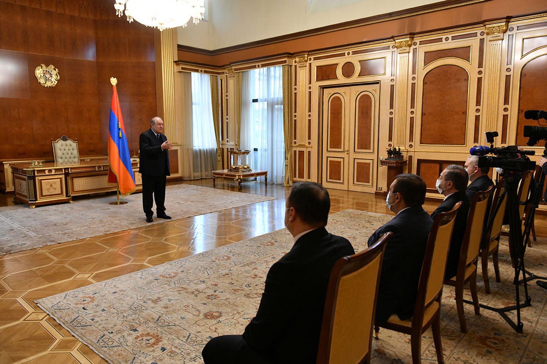 Президент Армении посмертно наградил первого главу Генштаба ВС - Sputnik Армения, 1920, 18.03.2021