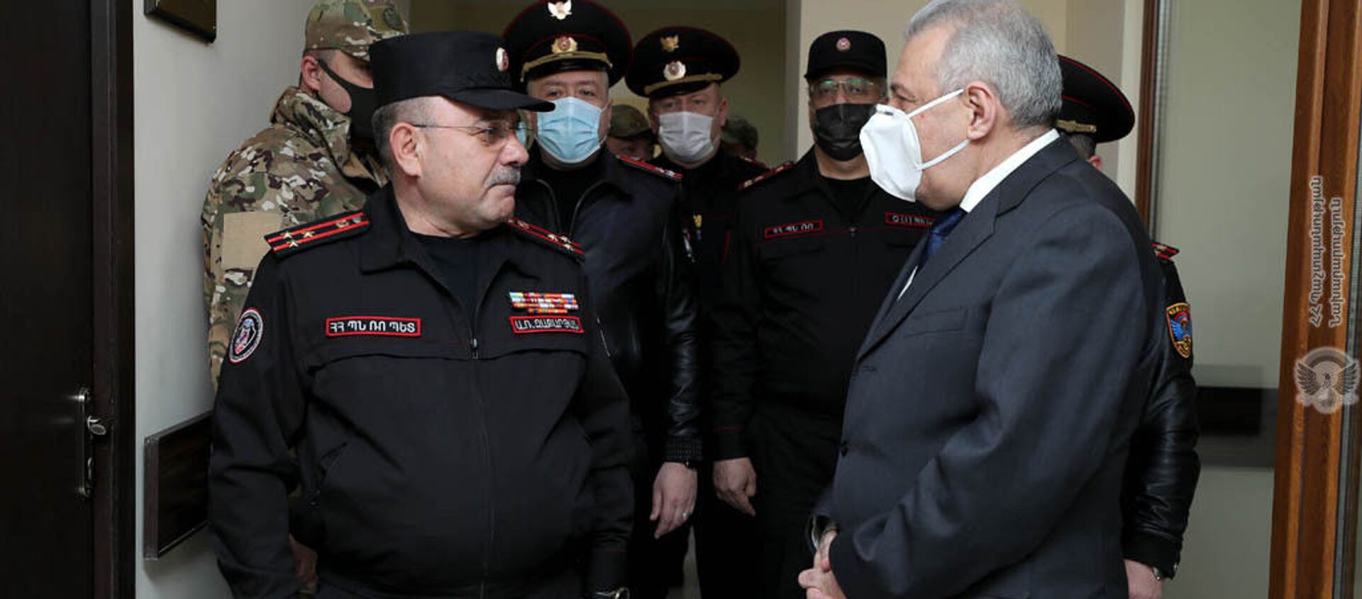 Министр обороны Вагаршак Арутюнян посетил военную полицию МО РА (23 марта 2021). Еревaн - Sputnik Армения, 1920, 23.03.2021