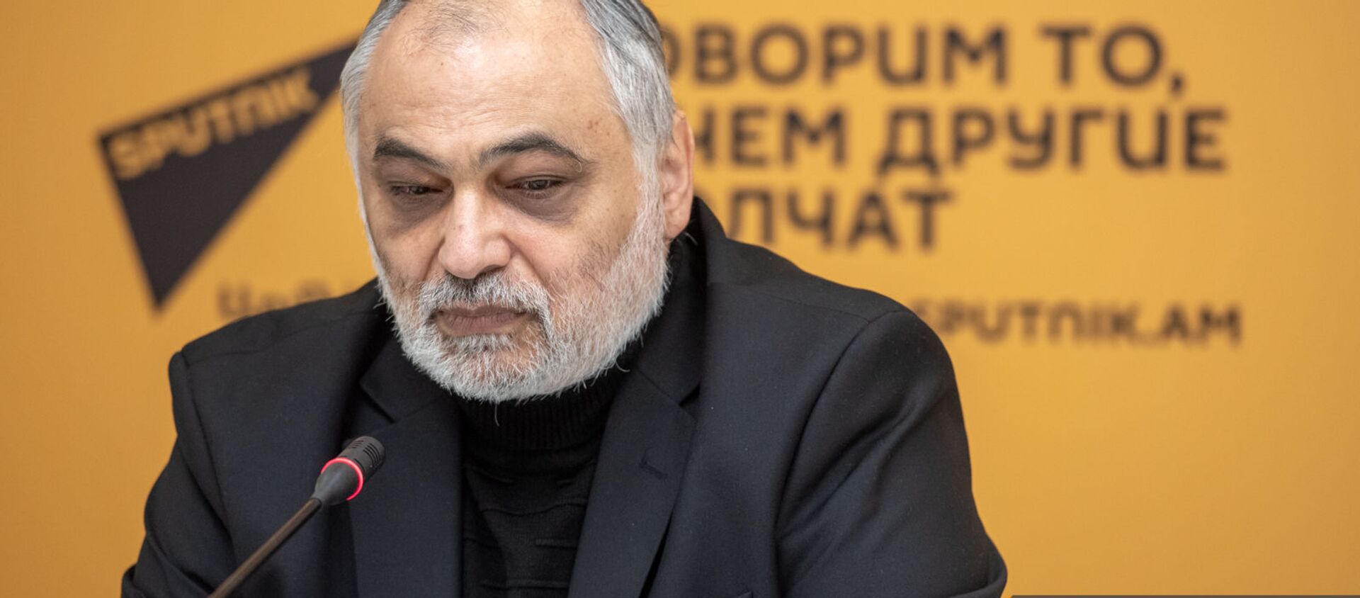 Рубен Сафрастян во время пресс-конференции по теме Армяно-турецких отношений (24 марта 2021). Еревaн - Sputnik Արմենիա, 1920, 13.06.2021