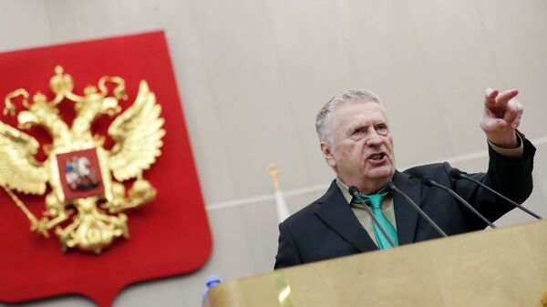 Руководитель фракции Либерально-демократическая партия России (ЛДПР) в Государственной Думе РФ Владимир Жириновский - Sputnik Արմենիա