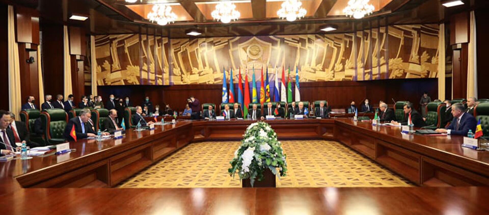 Заседание Совета министров иностранных дел СНГ в расширенном формате (2 апреля 2021). Москвa - Sputnik Արմենիա, 1920, 02.04.2021