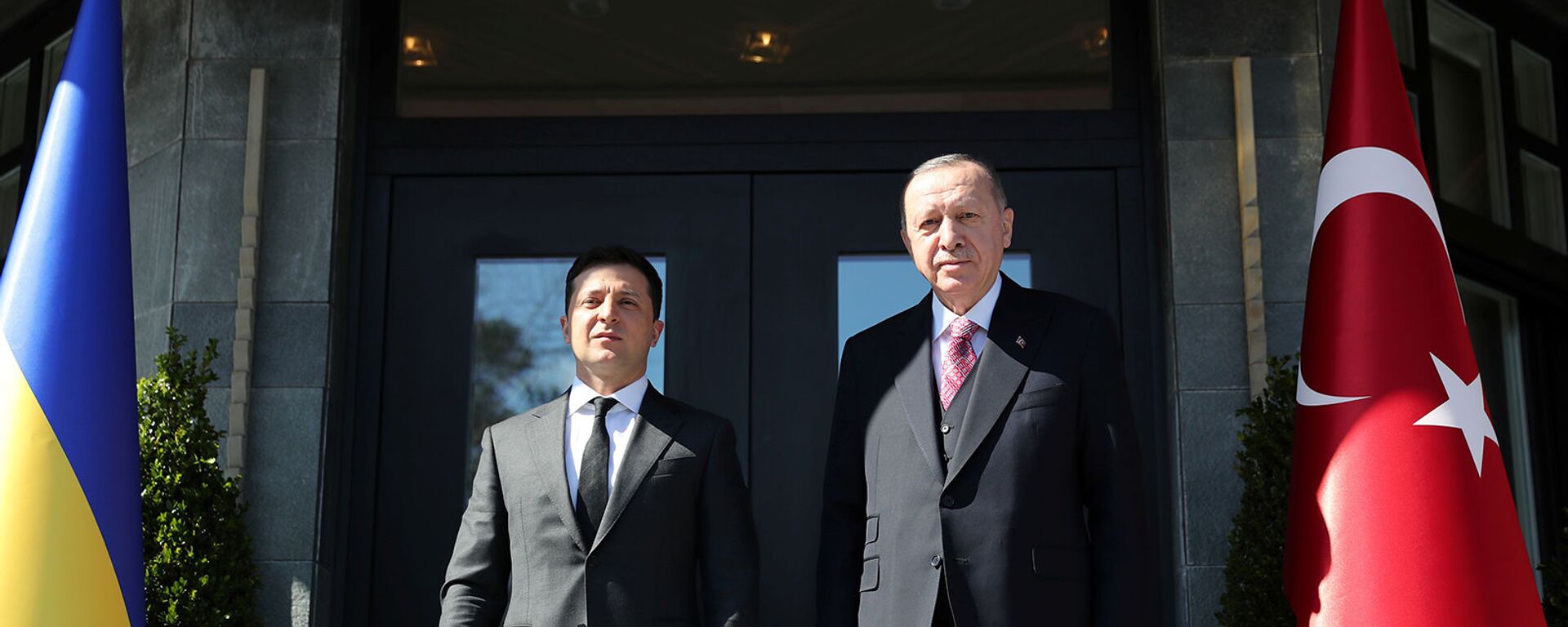 Встреча президентов Украины и Турции Владимира Зеленского и Тайипа Эрдогана (10 апреля 2021). Стамбул - Sputnik Армения, 1920, 10.04.2021