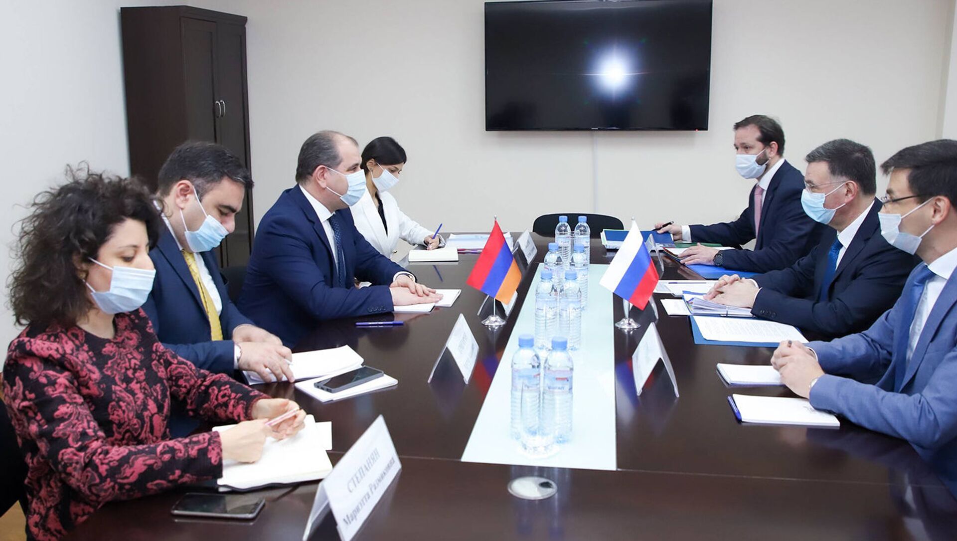 Дипломатические консультации между МИД Армении и России (15 апреля 2021). Еревaн - Sputnik Армения, 1920, 15.04.2021