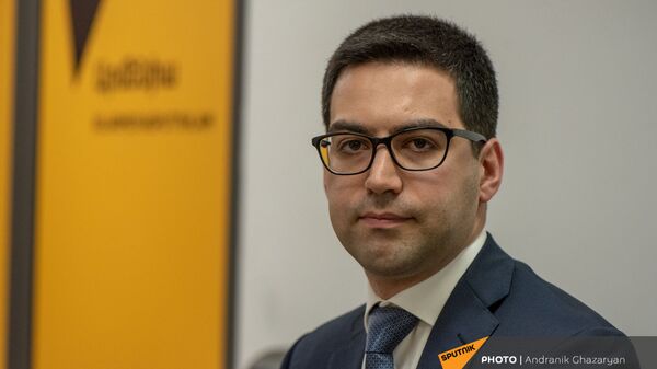 Министр юстиции Рустам Бадасян в гостях агентства Sputnik Армения - Sputnik Армения