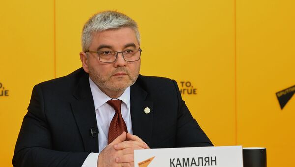 Министр по промышленности и агропромышленному комплексу ЕЭК Артак Камалян - Sputnik Армения