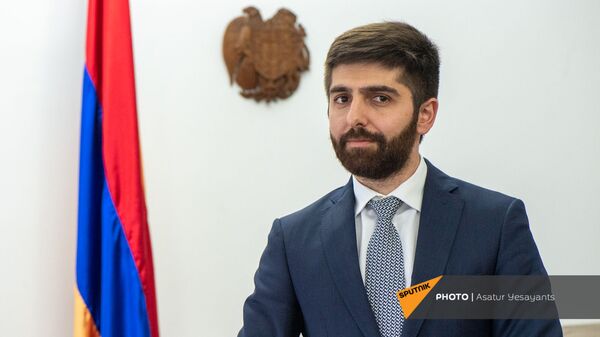 Заместитель министра экономики Арман Ходжоян - Sputnik Армения
