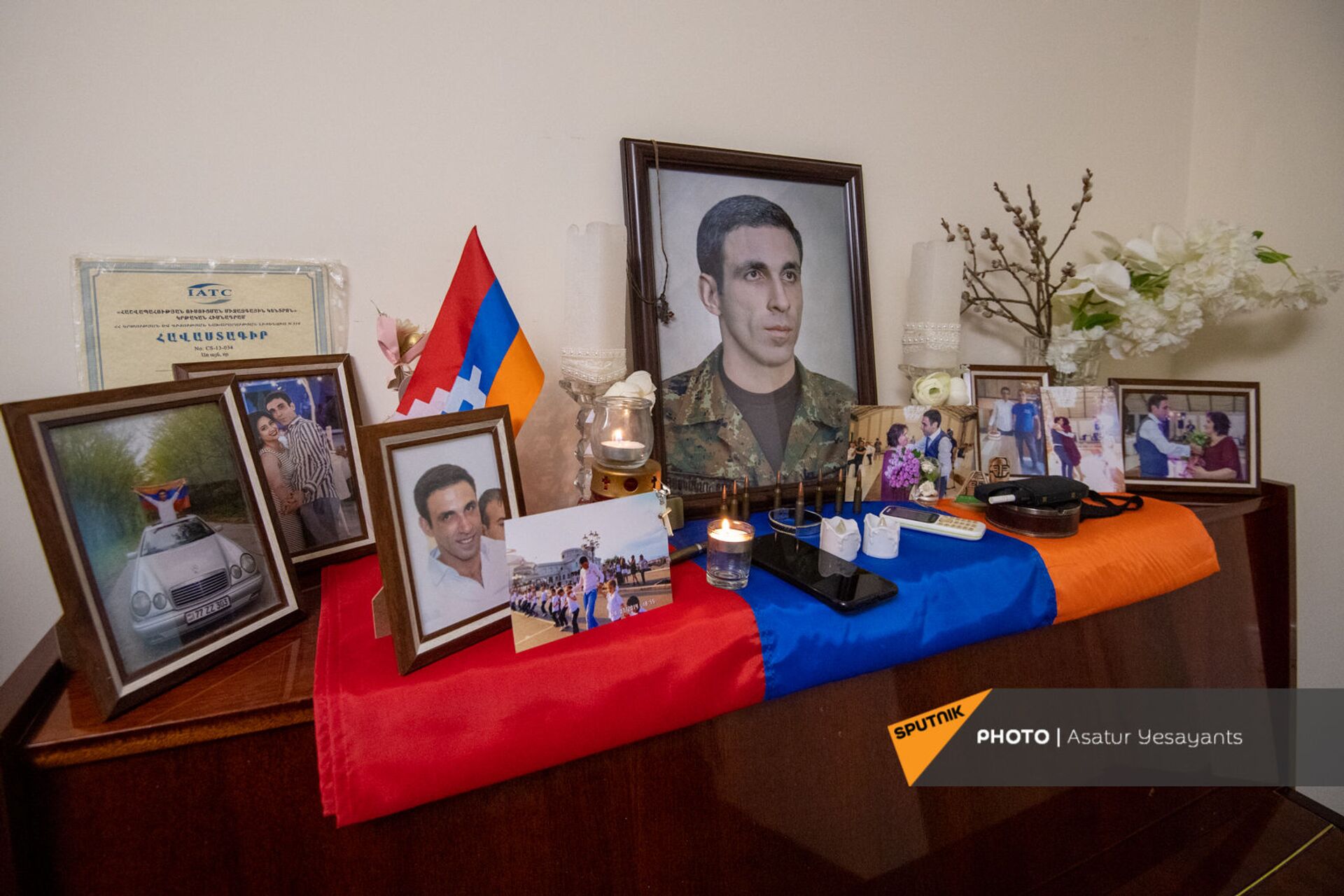 Мой сын был бы счастлив!: у погибшего на войне Грайра Еганяна родился первенец - Sputnik Армения, 1920, 03.05.2021