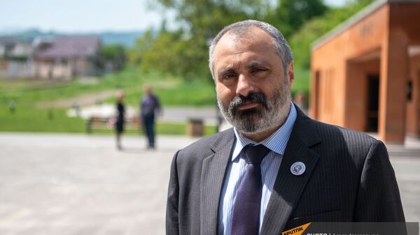 Министр иностранных дел НКР Давид Бабаян - Sputnik Արմենիա