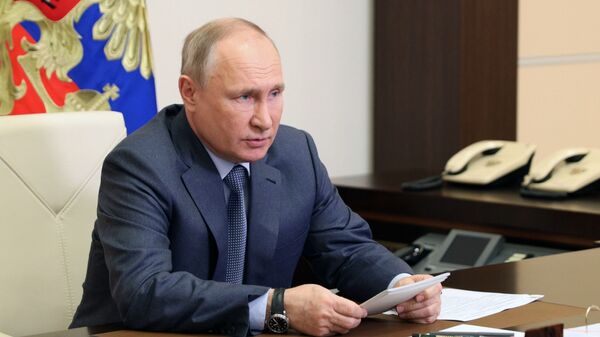  Президент РФ Владимир Путин  - Sputnik Армения