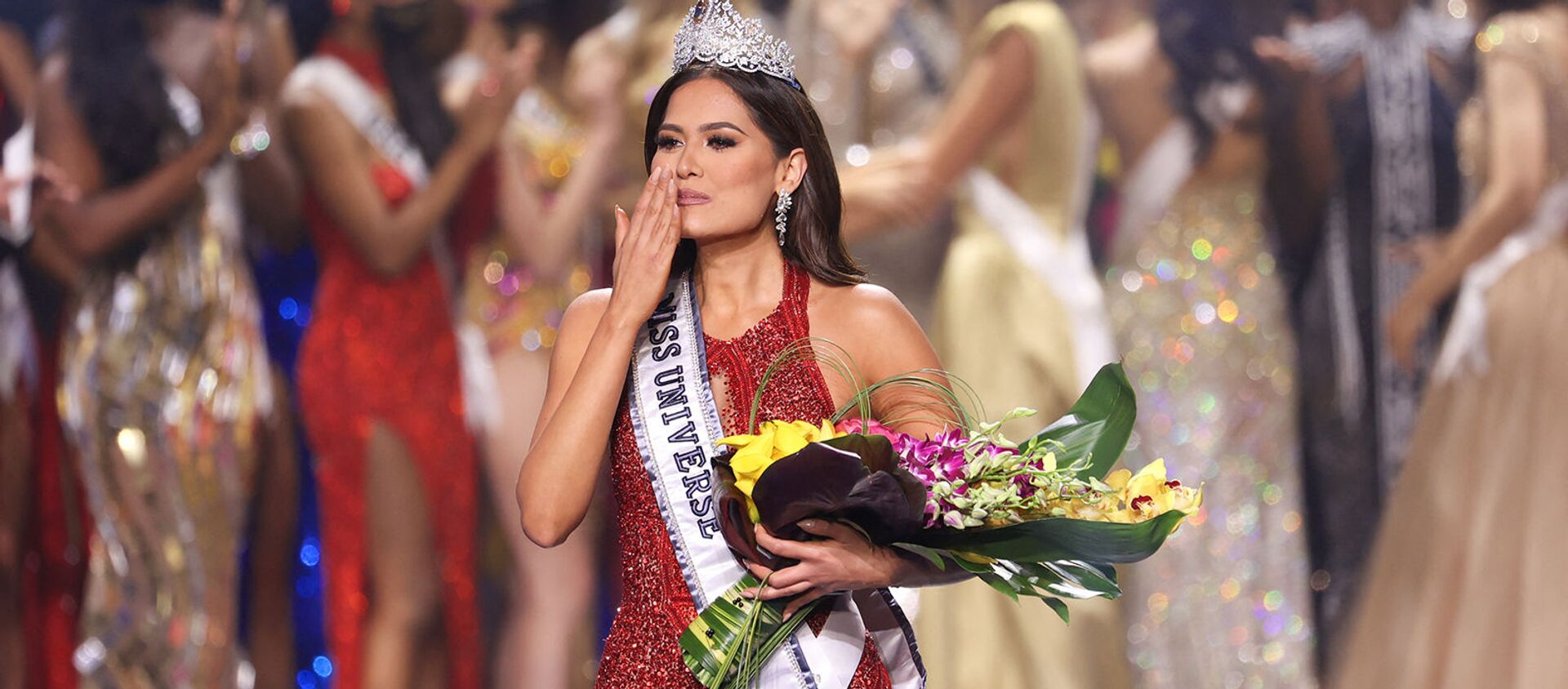 Мисс Мексики Андреа Меза победила в конкурсе Мисс Вселенная 2021 (16 мая 2021). Флорида - Sputnik Արմենիա, 1920, 17.05.2021