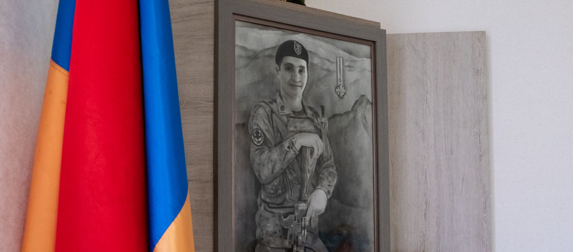 Уголок памяти погибшего капитана Ашота Микаеляна - Sputnik Արմենիա, 1920, 17.05.2021