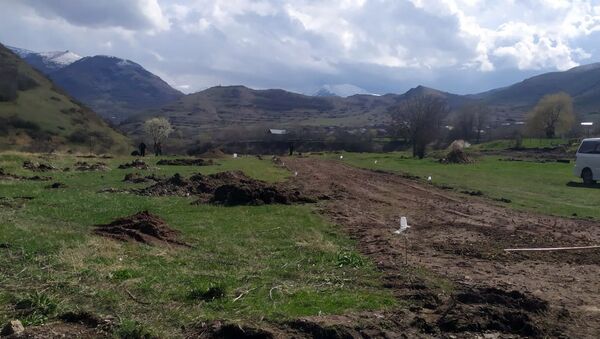 Строительство летной полосы для беспилотников в селе Лернапат Лорийской области - Sputnik Армения