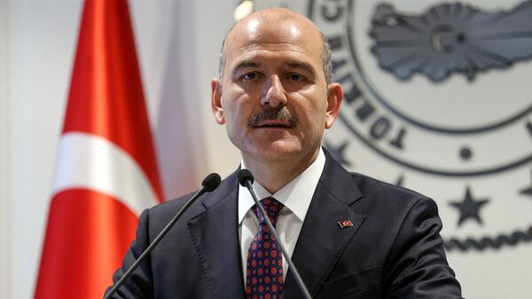 Министр внутренних дел Турции Сулейман Сойлу - Sputnik Армения