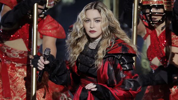 Певица Мадонна выступает во время мирового турне Rebel Heart в Макао  - Sputnik Արմենիա