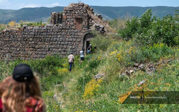 Խոսրովի արգելոցի էկո-զբոսաշրջային երթուղիների շնորհանդեսի ժամանակ Խոսրովի արգելոցի էկո-զբոսաշրջային երթուղիների շնորհանդեսի ժամանակ - Sputnik Արմենիա