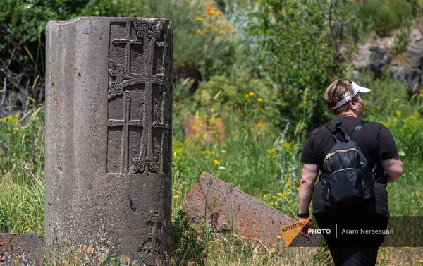 Խոսրովի արգելոցի էկո-զբոսաշրջային երթուղիների շնորհանդեսի ժամանակ Խոսրովի արգելոցի էկո-զբոսաշրջային երթուղիների շնորհանդեսի ժամանակ - Sputnik Արմենիա