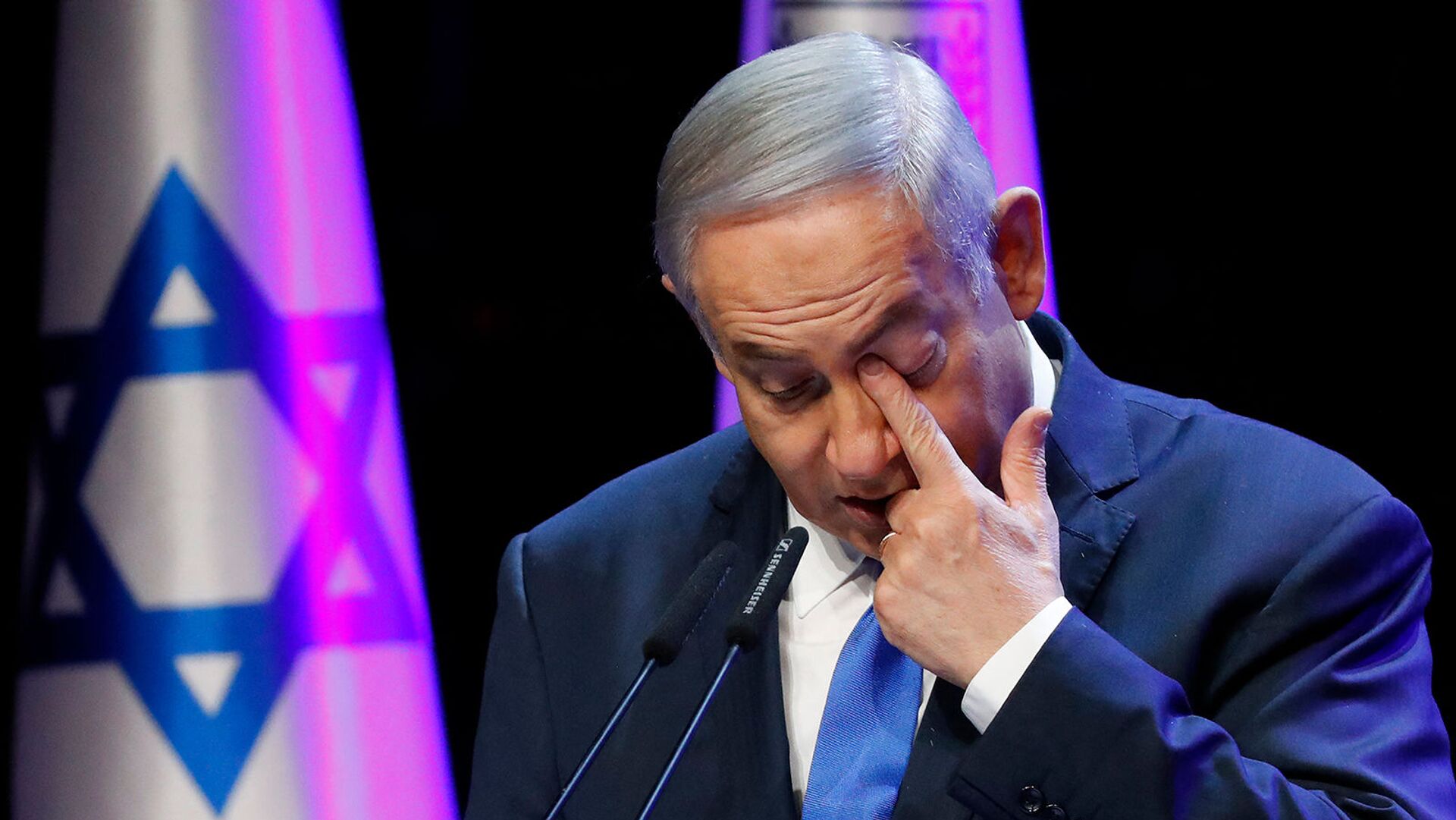 Премьер-министр Израиля Биньямин Нетаньяху на ежегодной конференции здравоохранения (27 марта 2018). Тель-Авив - Sputnik Արմենիա, 1920, 15.06.2021