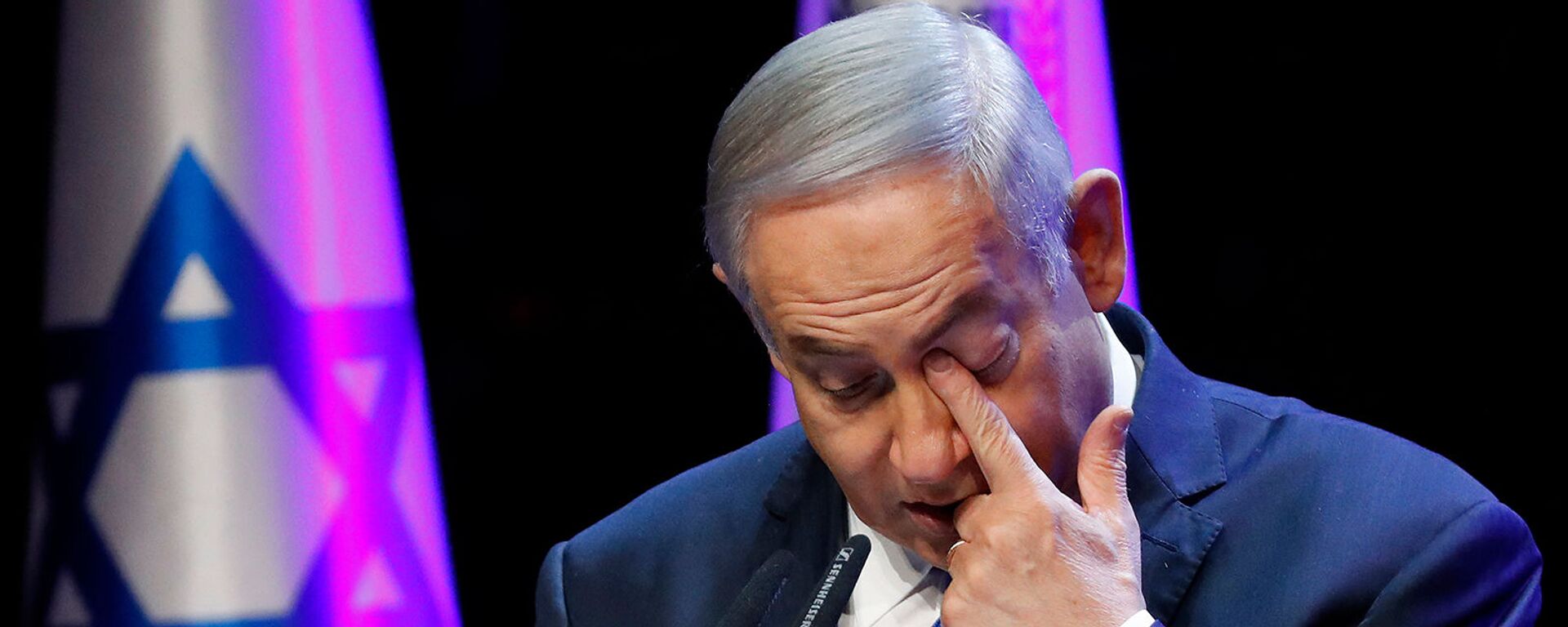 Премьер-министр Израиля Биньямин Нетаньяху на ежегодной конференции здравоохранения (27 марта 2018). Тель-Авив - Sputnik Արմենիա, 1920, 04.06.2021