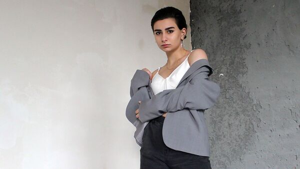 Победительница премии Fashion Award 2021 Анаит Галатеа в своей студии - Sputnik Армения