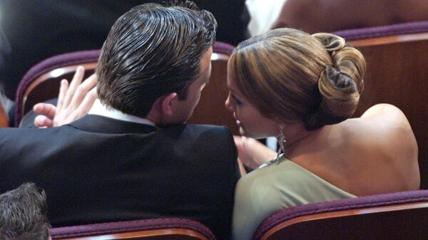 Дженнифер Лопес с Беном Аффлеком на 75-й ежегодной премии Оскар (23 марта 2003). Лос-Анджелес - Sputnik Армения