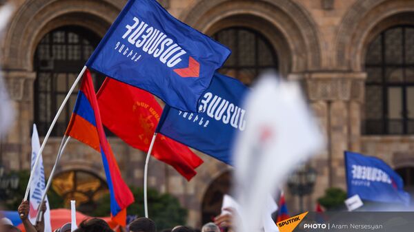 «Հայաստան» դաշինքի հանրահավաքը - Sputnik Արմենիա